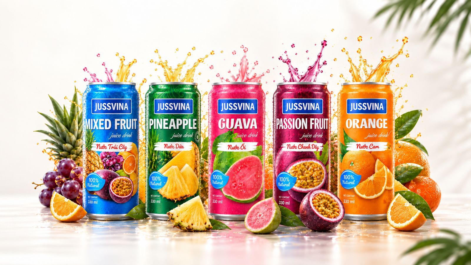 Напитки JUSSVINA
