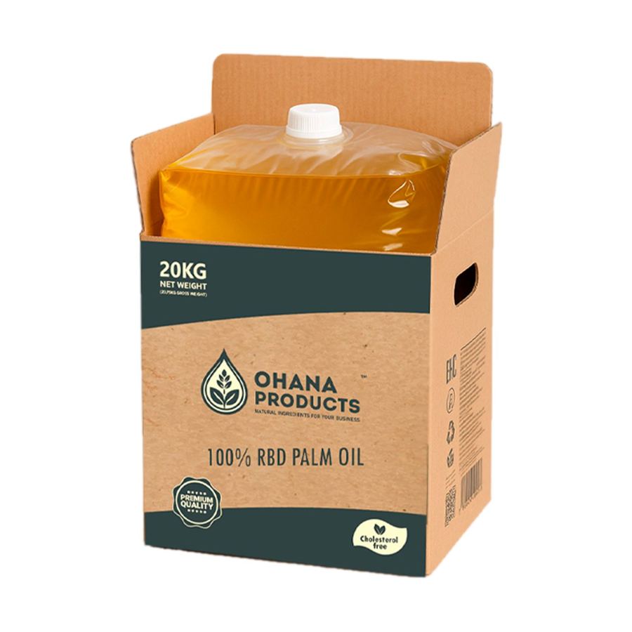 Пальмовое масло Ohana Products, коробка 20 кг